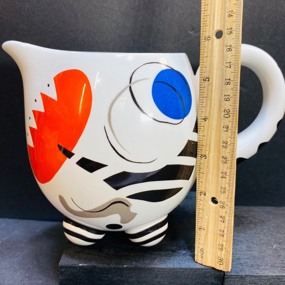 Villeroy & Boch ANIMAL PARK Jug Pitcher Made In France Rare 5 & 3/4” Tall EUC - Picture 11 of 11